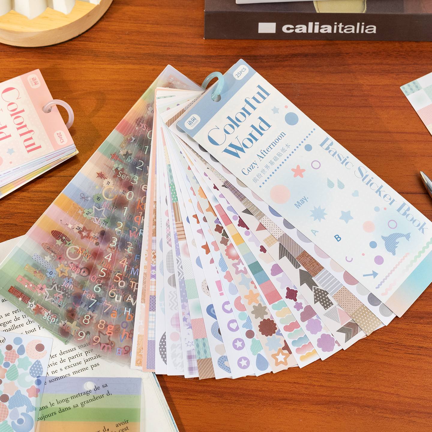 Colorful World Series Sticker Book 25PCS - Image 2