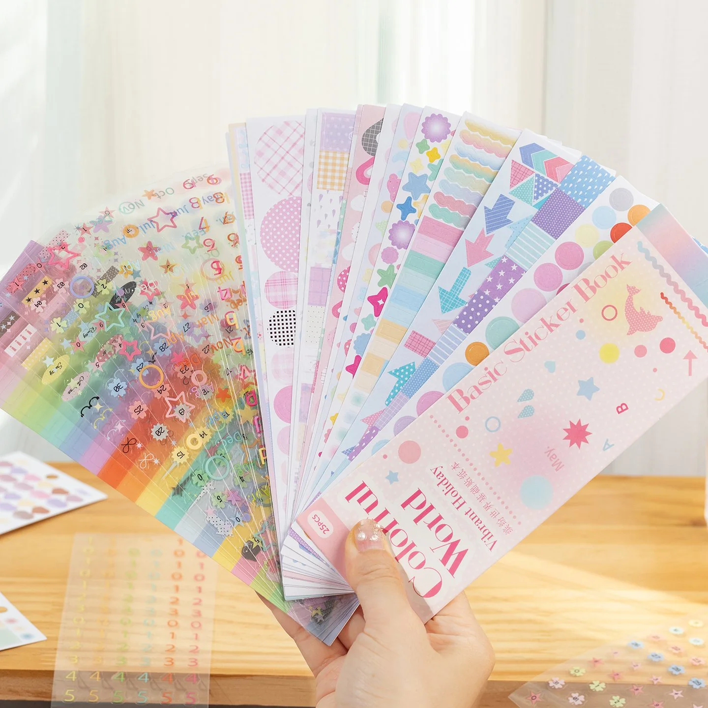 Colorful World Series Sticker Book 25PCS - Image 3