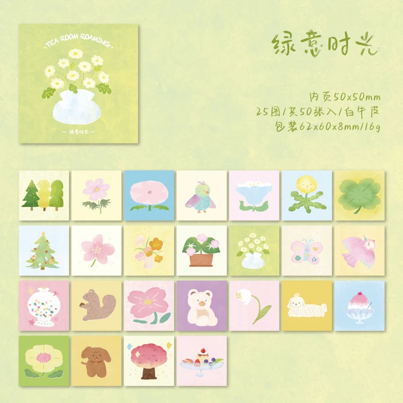 Cute Cartoon Life Planner Sticky Notes 50PCS - Image 13