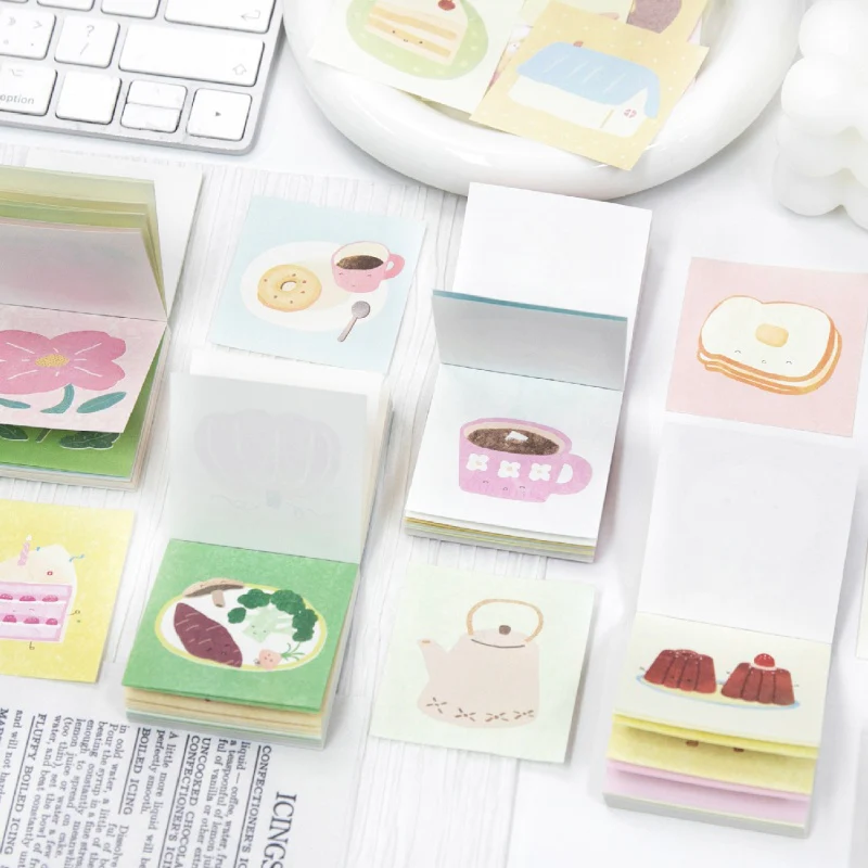 Cute Cartoon Life Planner Sticky Notes 50PCS - Image 4