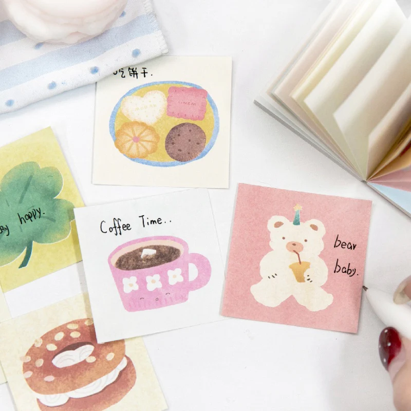 Cute Cartoon Life Planner Sticky Notes 50PCS - Image 6
