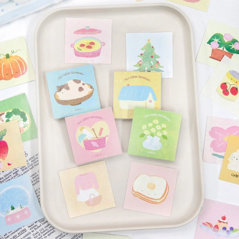 Cute Cartoon Life Planner Sticky Notes 50PCS - Image 7
