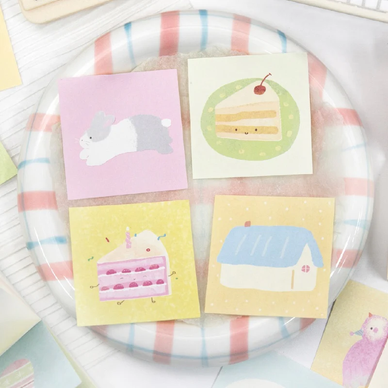 Cute Cartoon Life Planner Sticky Notes 50PCS - Image 8