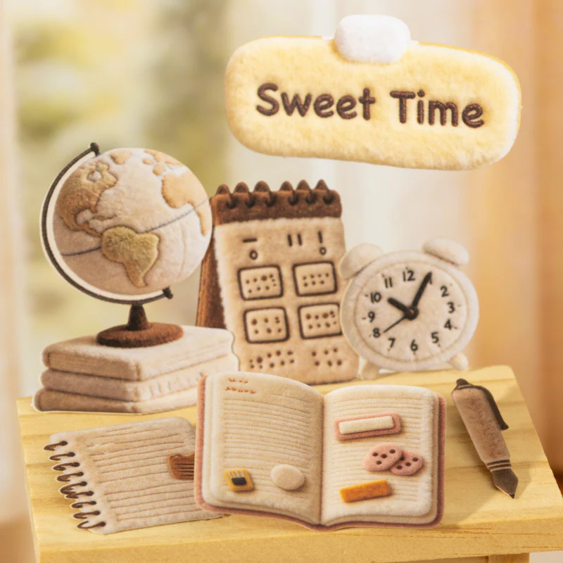 Cute Plush Home Sticker Pack 30PCS - Image 3