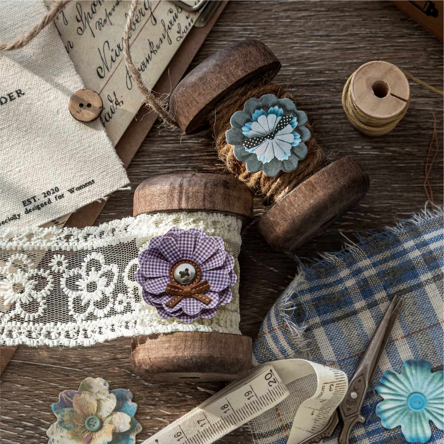 Cutting Language Flower Series Sticker Pack 50Pcs - Image 6