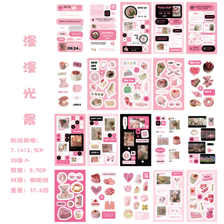 Daily Moments Cartoon English Sticker Book - Image 6