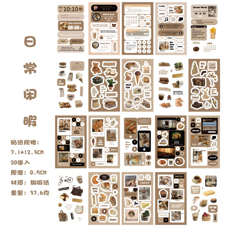 Daily Moments Cartoon English Sticker Book - Image 8