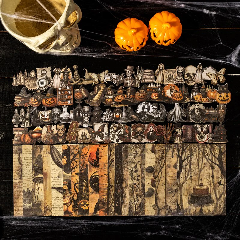 Dark night party Series dark-themed landscape tapes - Image 26