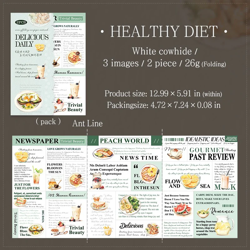 Delicious Daily Series Food-Themed Sticker Pack - Image 12