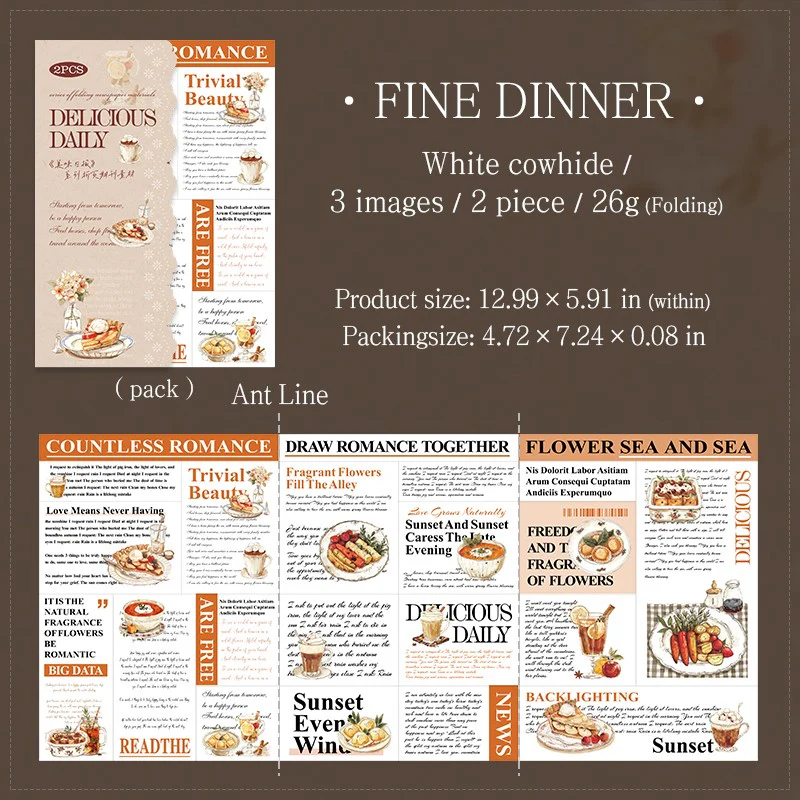 Delicious Daily Series Food-Themed Sticker Pack - Image 14