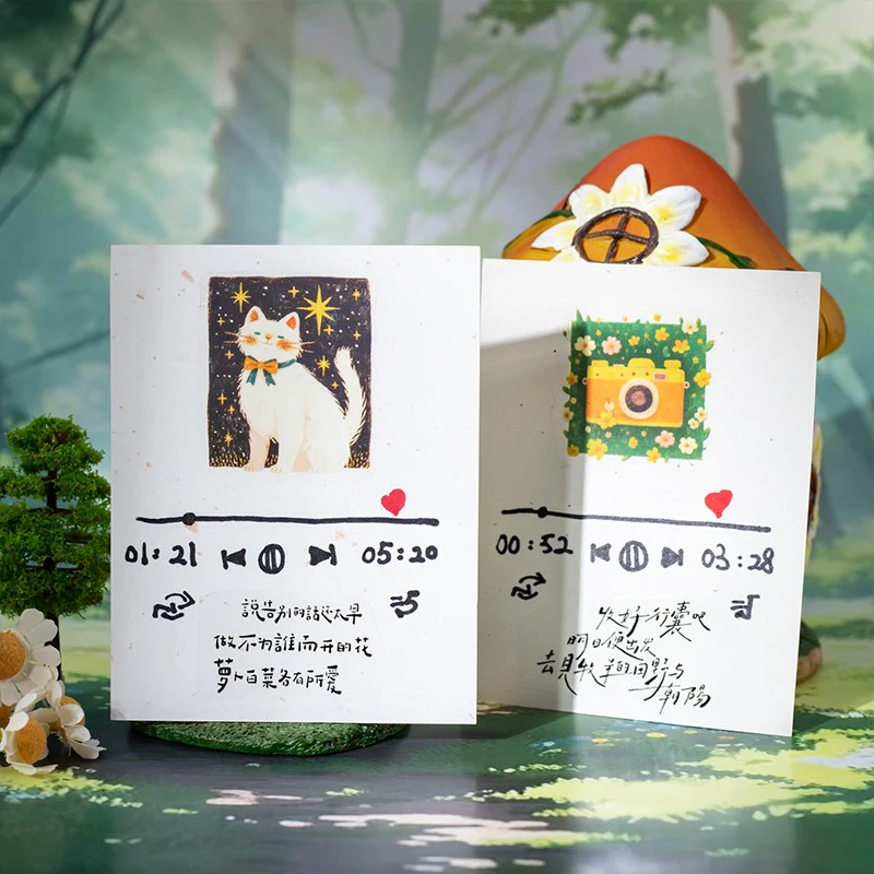 Doodle Garden Series – PET Decorative Washi Tapes - Image 9