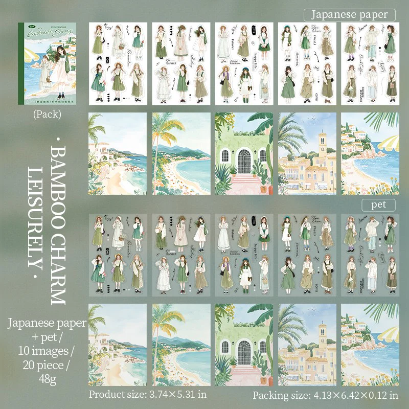 Double-material character sticker book - Image 14