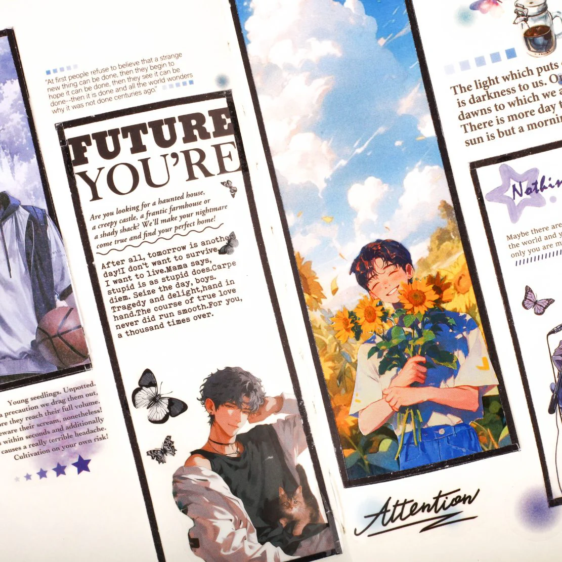 Double-material character sticker book - Image 16