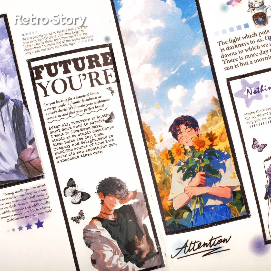 Double-material character sticker book - Image 19