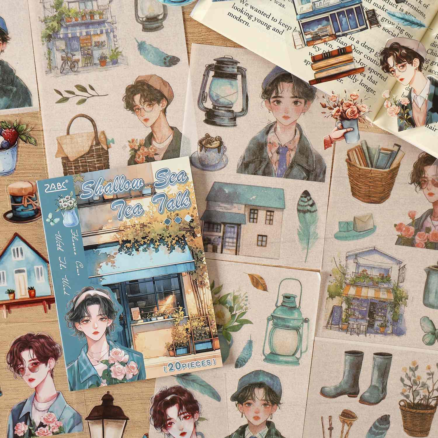 Double-material character sticker book - Image 31