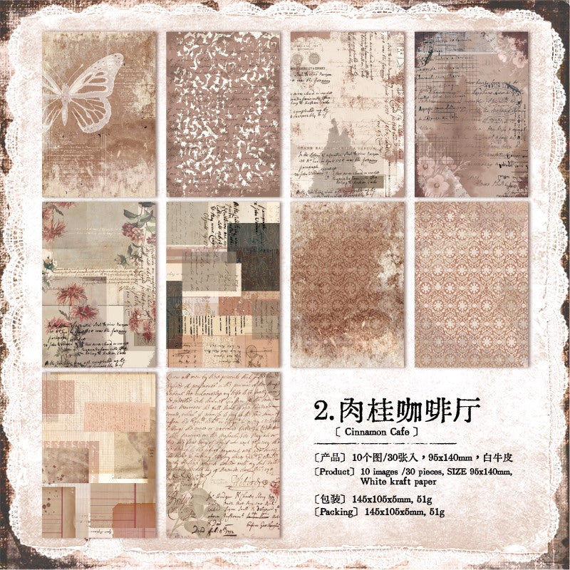Dream About The Past Series Material Book 30Pcs - Image 12