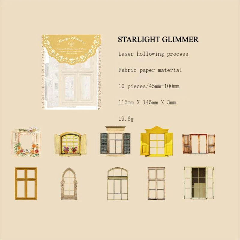 Dream In The Window Series Sticker Collection-TAHARA - Image 10