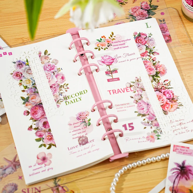 Romantic Season Series Sticker Book - Image 4