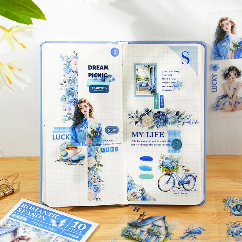 Romantic Season Series Sticker Book - Image 7