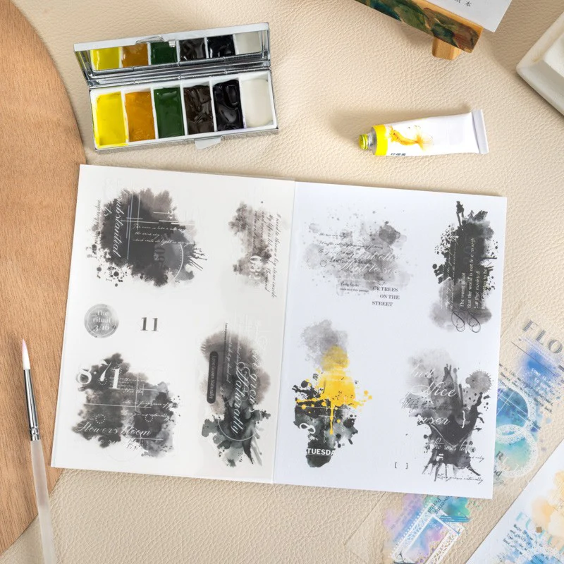 Watercolor Album Sticker Book - Image 6