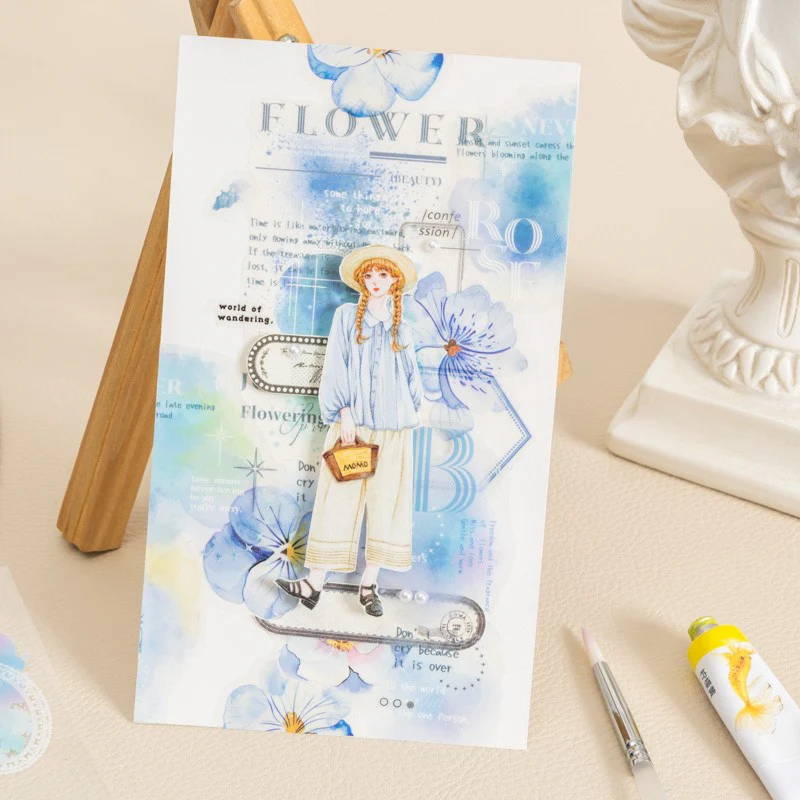 Watercolor Album Sticker Book - Image 7