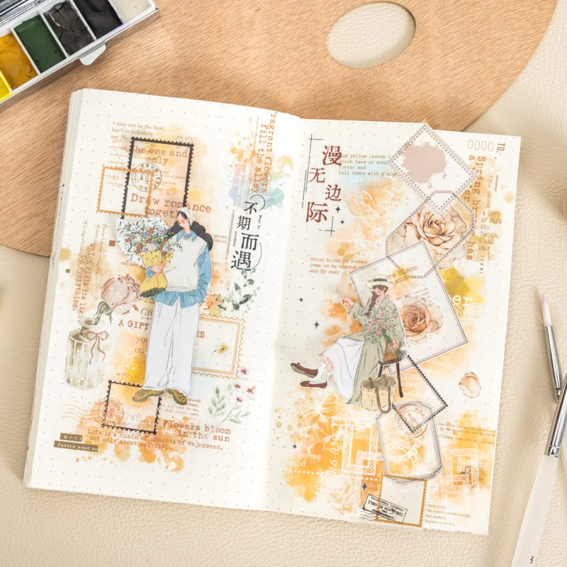 Watercolor Album Sticker Book - Image 8