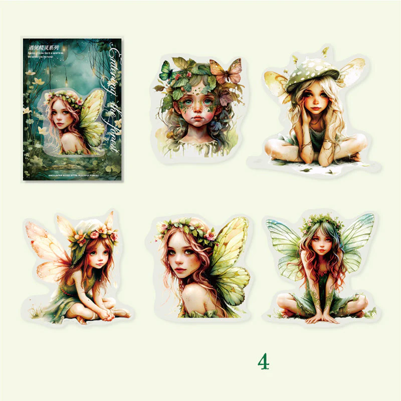 Encountering the Spirit Sticker 10pcs - Image 13