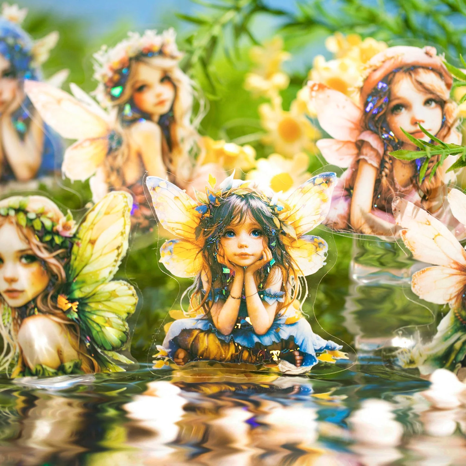 Encountering the Spirit Sticker 10pcs - Image 5