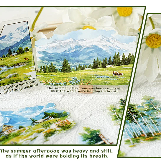 Endless Grasslands Sticker 15pcs - Image 4