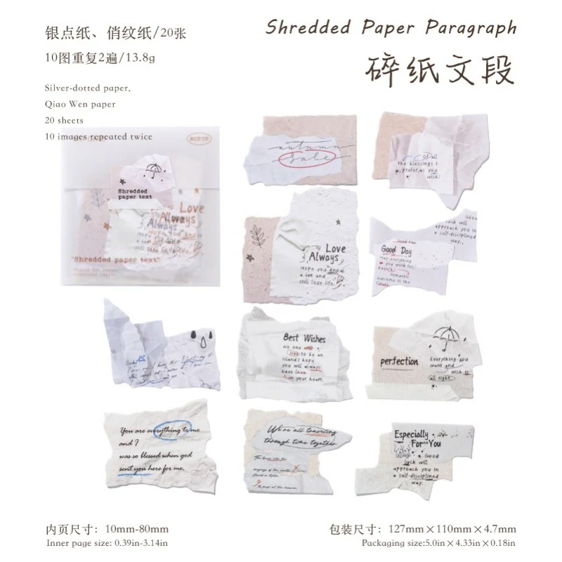 Endless Romance Various Materials Pack 20Pcs - Image 30