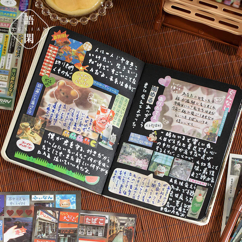 Energetic Party Japanese Cartoon Sticker Book - Image 6