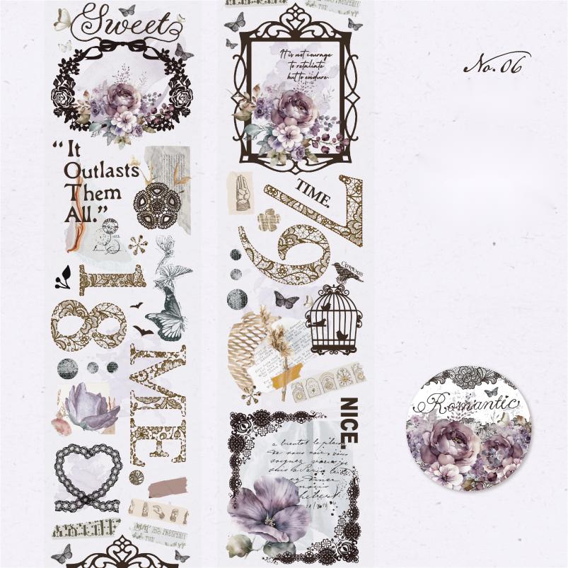 Lace Dark Nocturne PET Tape-TAHARA - Image 15