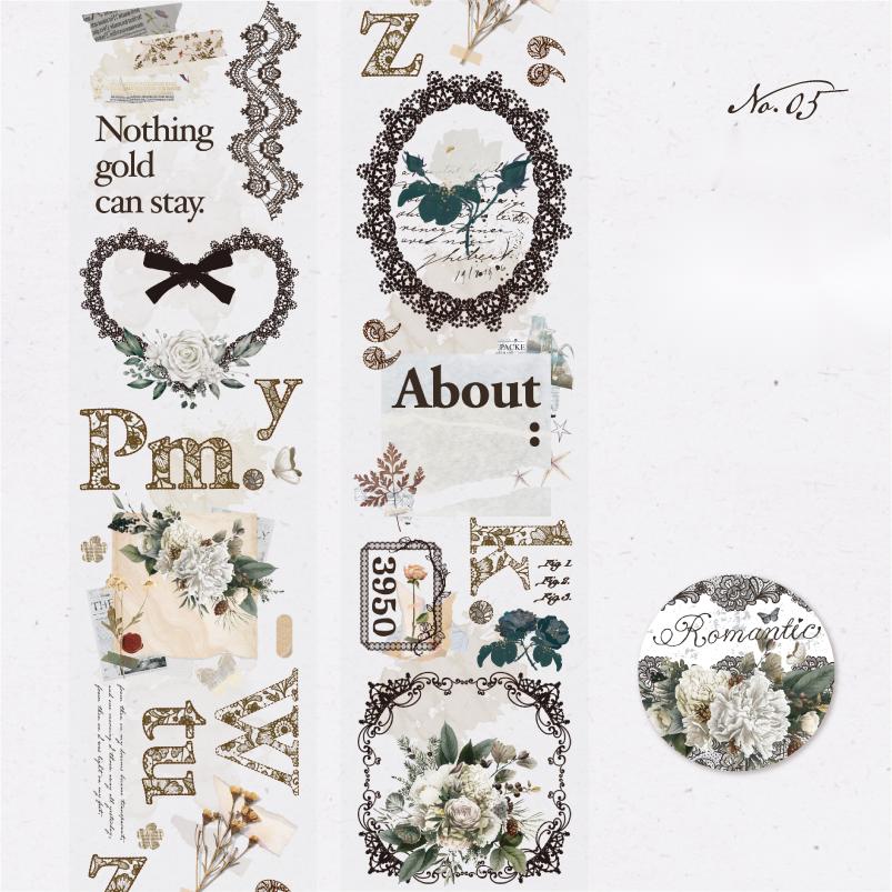 Lace Dark Nocturne PET Tape-TAHARA - Image 18