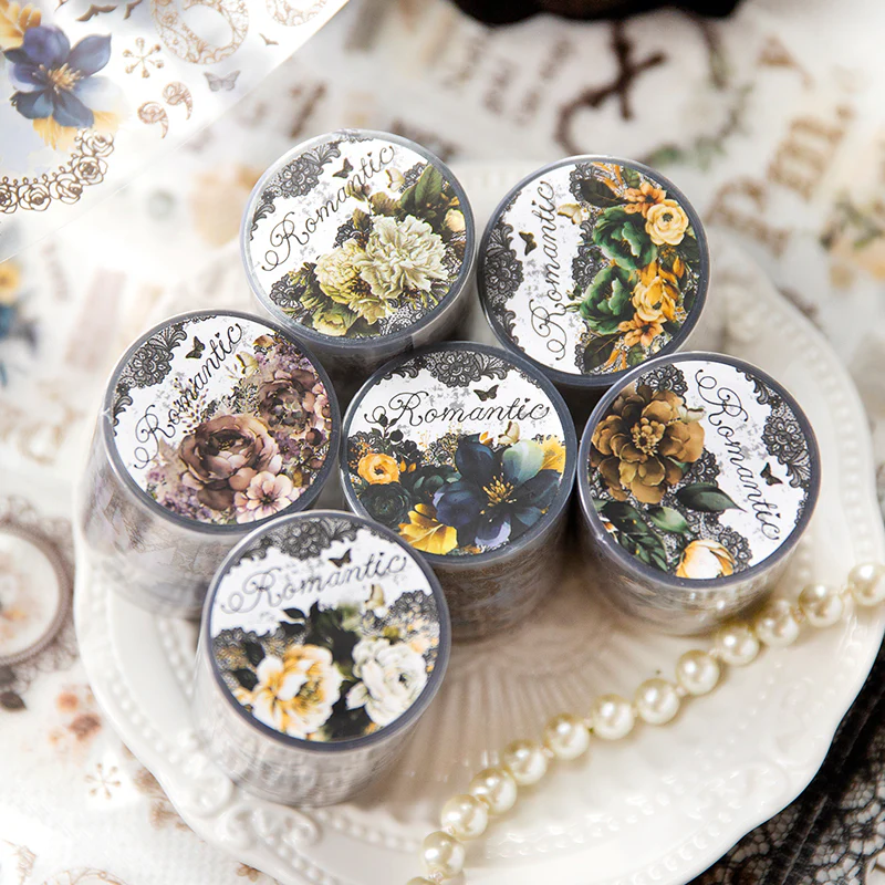 Lace Dark Nocturne PET Tape-TAHARA - Image 4