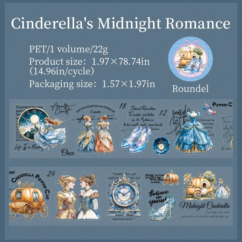 Fairy Tale Adventure Handbook Series Cardstock Stickers - Image 32