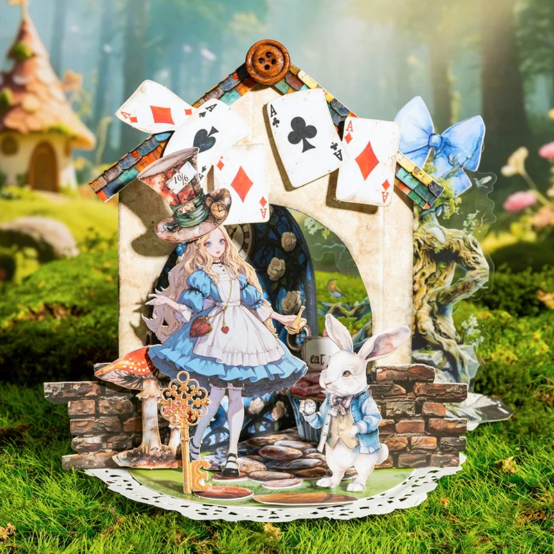 Fairy Tale Adventure Handbook Series Cardstock Stickers - Image 4