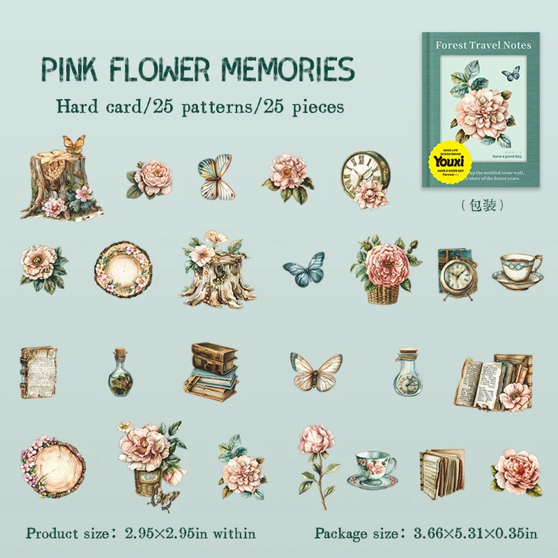 Fairy Tale Adventure Handbook Series Cardstock Stickers - Image 40