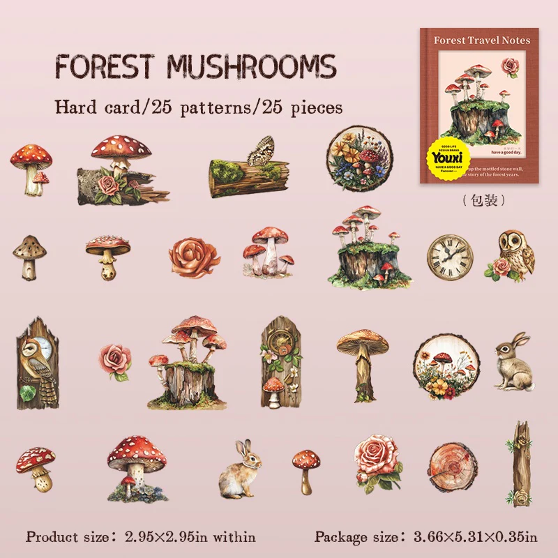 Fairy Tale Adventure Handbook Series Cardstock Stickers - Image 42