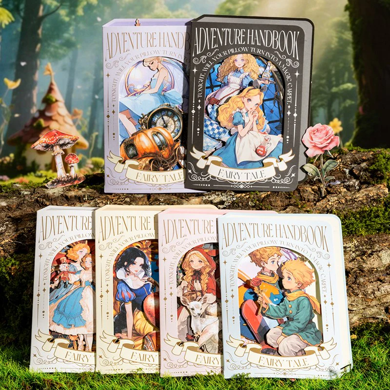 Fairy Tale Adventure Handbook Series Cardstock Stickers - Image 6