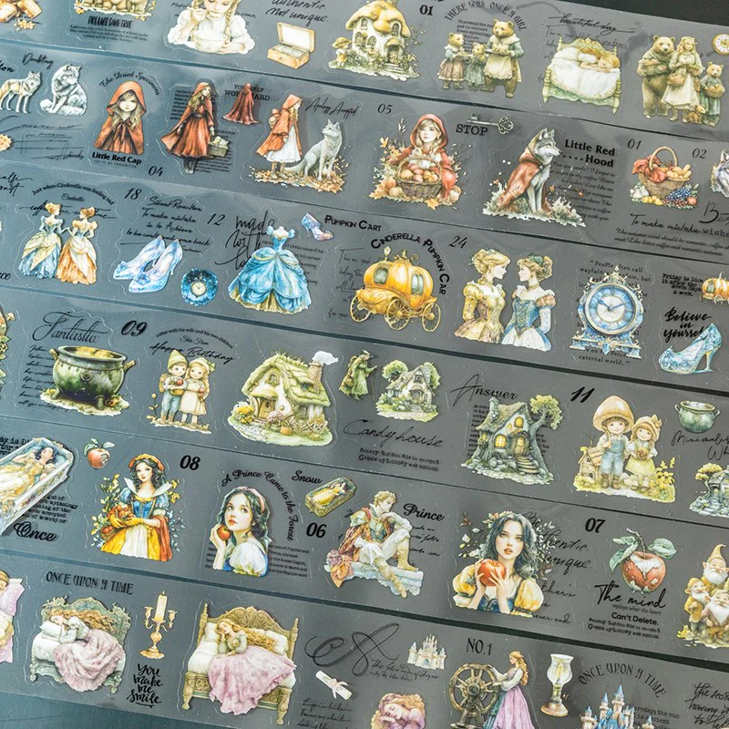Fairy Tale Adventure Handbook Series Cardstock Stickers - Image 9