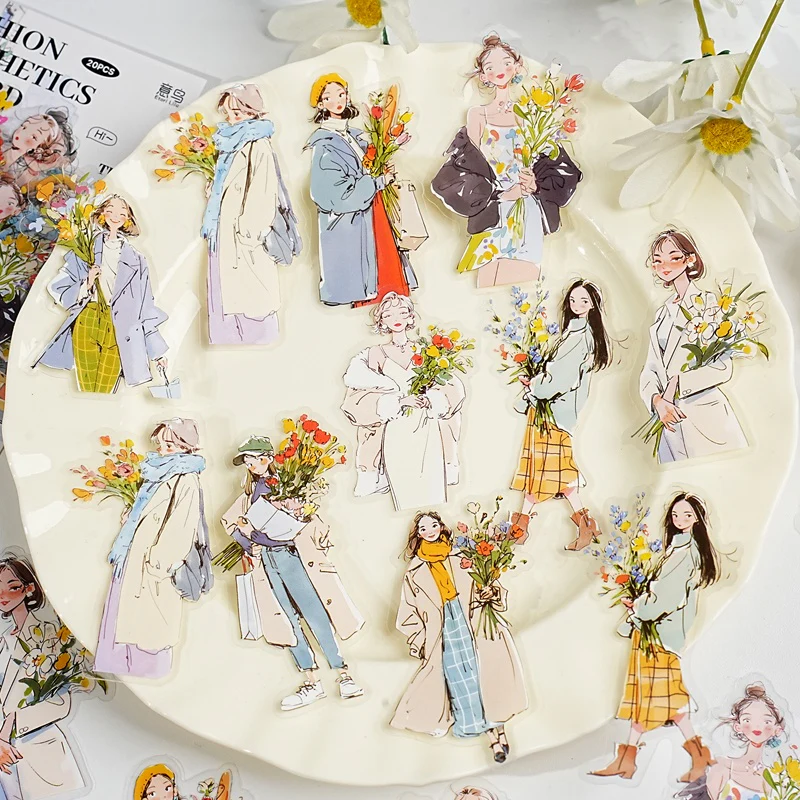 Fashion Aesthetics Series Sticker Pack 20Pcs - Image 3