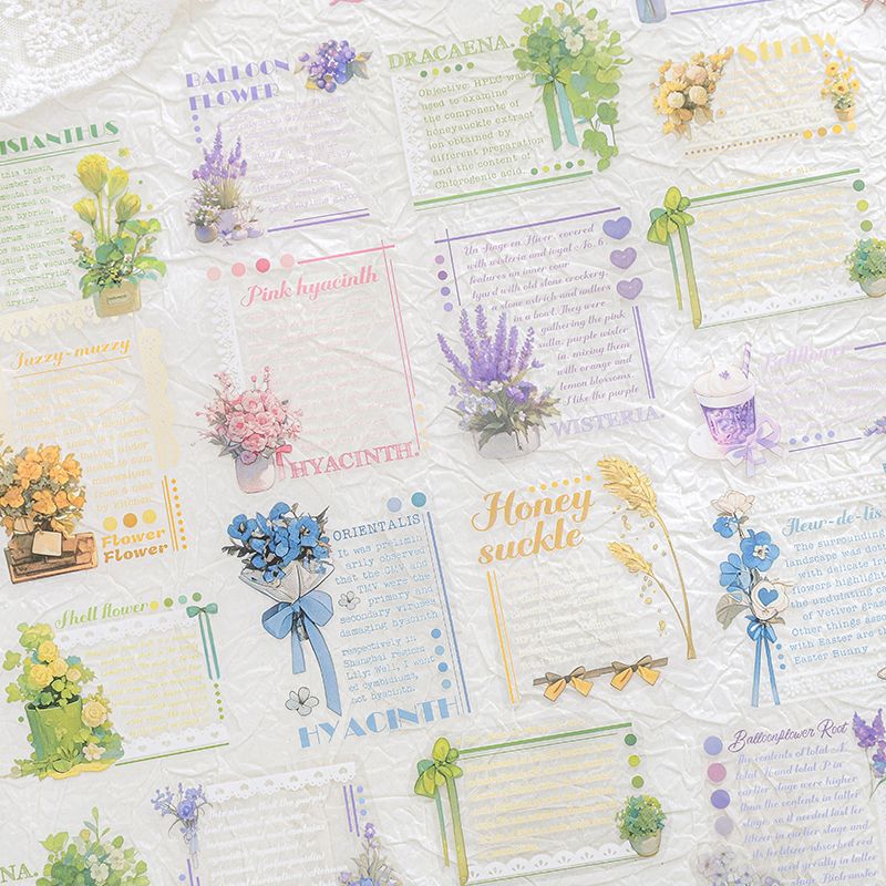 Floral Dream Series Plant &amp; Flower Sticker Pack - Image 3