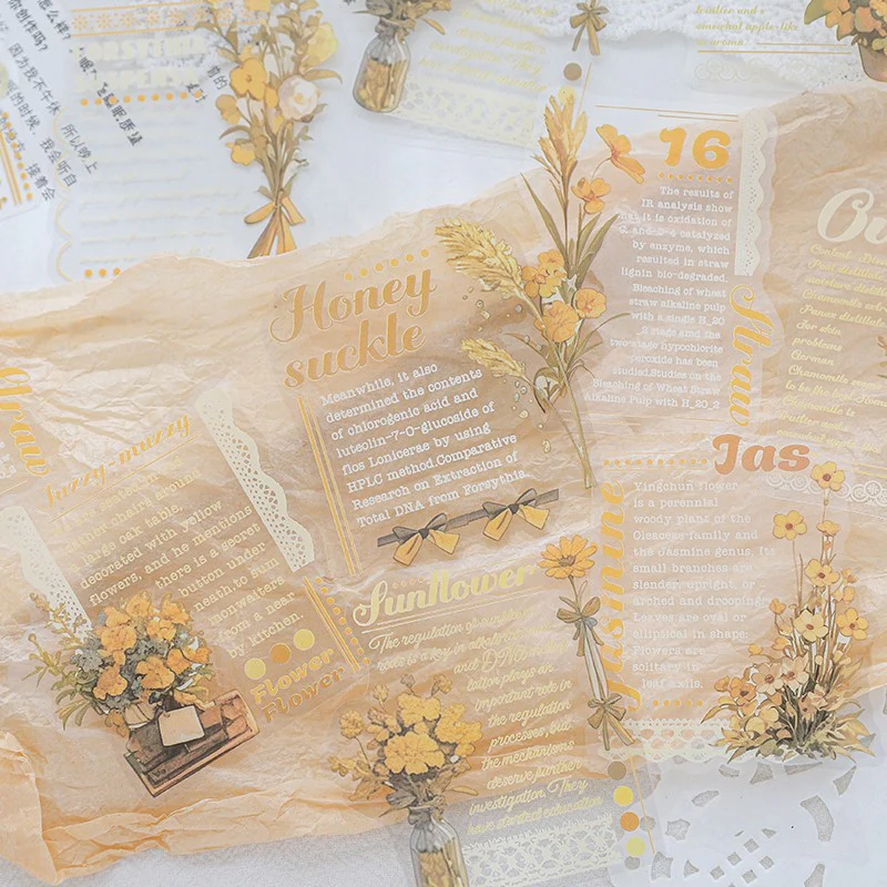 Floral Dream Series Plant &amp; Flower Sticker Pack - Image 7