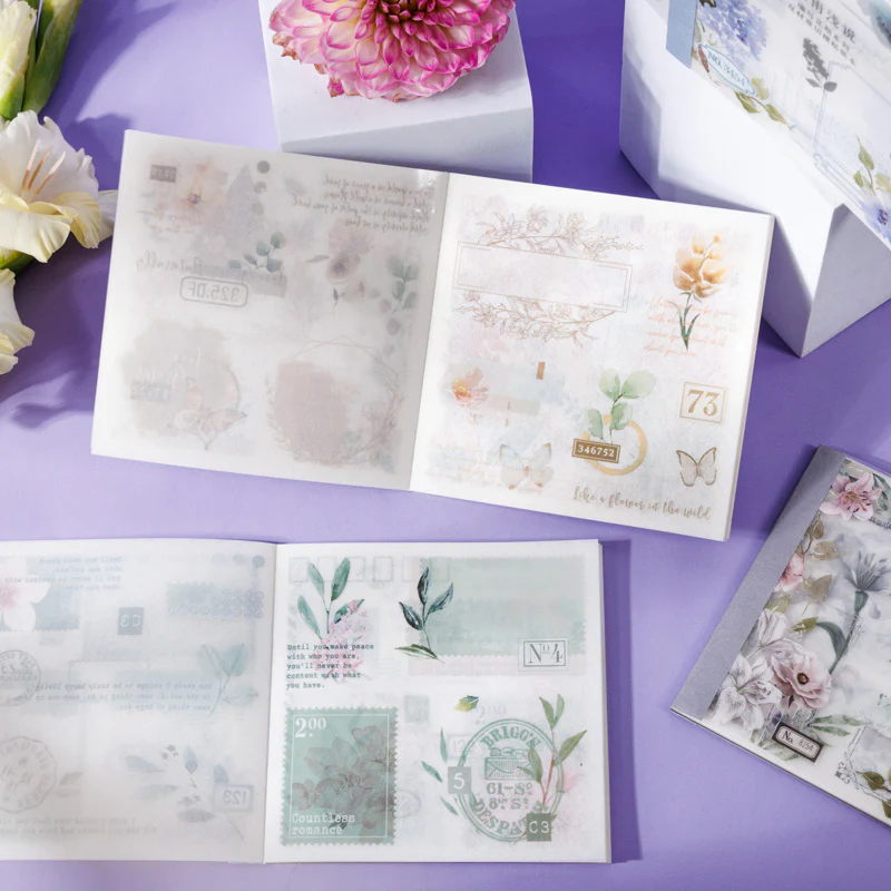 Flower Bloom Series Sticker Book - Image 7