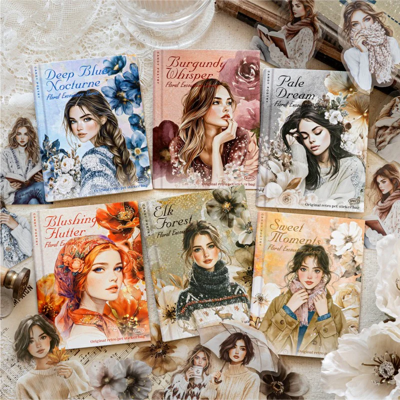 Flower Encounter Series Sticker Pack 40Pcs