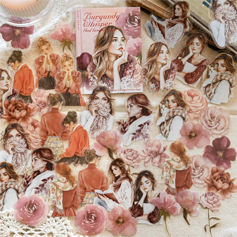 Flower Encounter Series Sticker Pack 40Pcs - Image 4