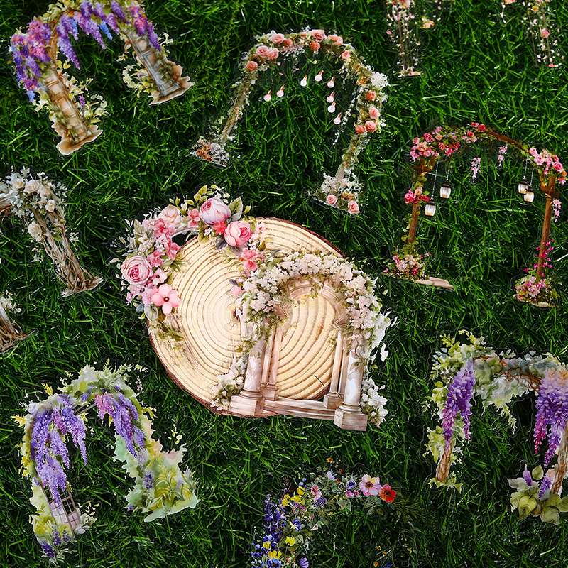 Flower Gate Art Series PET Window Stickers Pack - Image 3