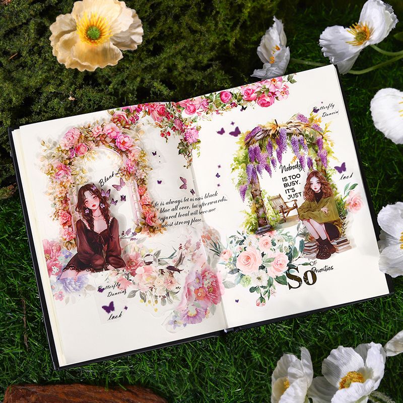 Flower Gate Art Series PET Window Stickers Pack - Image 5