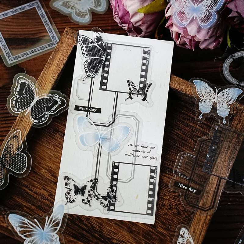 Flowers in full bloom Sticker Pack 15PCS - Image 4