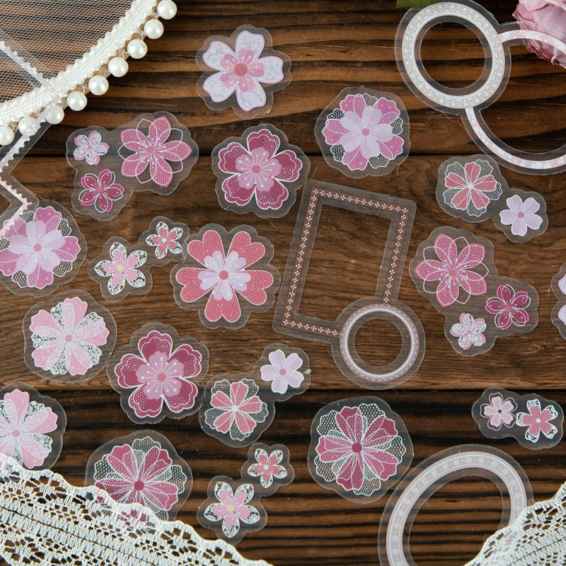 Flowers in full bloom Sticker Pack 15PCS - Image 5